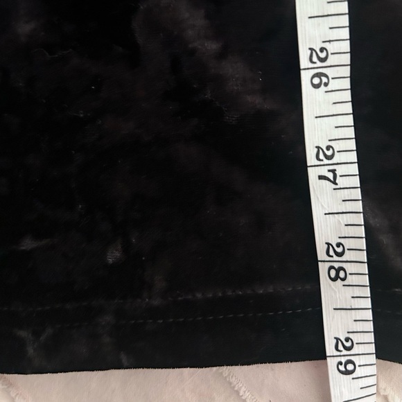 ⭐️ Cheap Monday Crushed Black Velvet Midi Dress Size Small - Picture 7 of 7